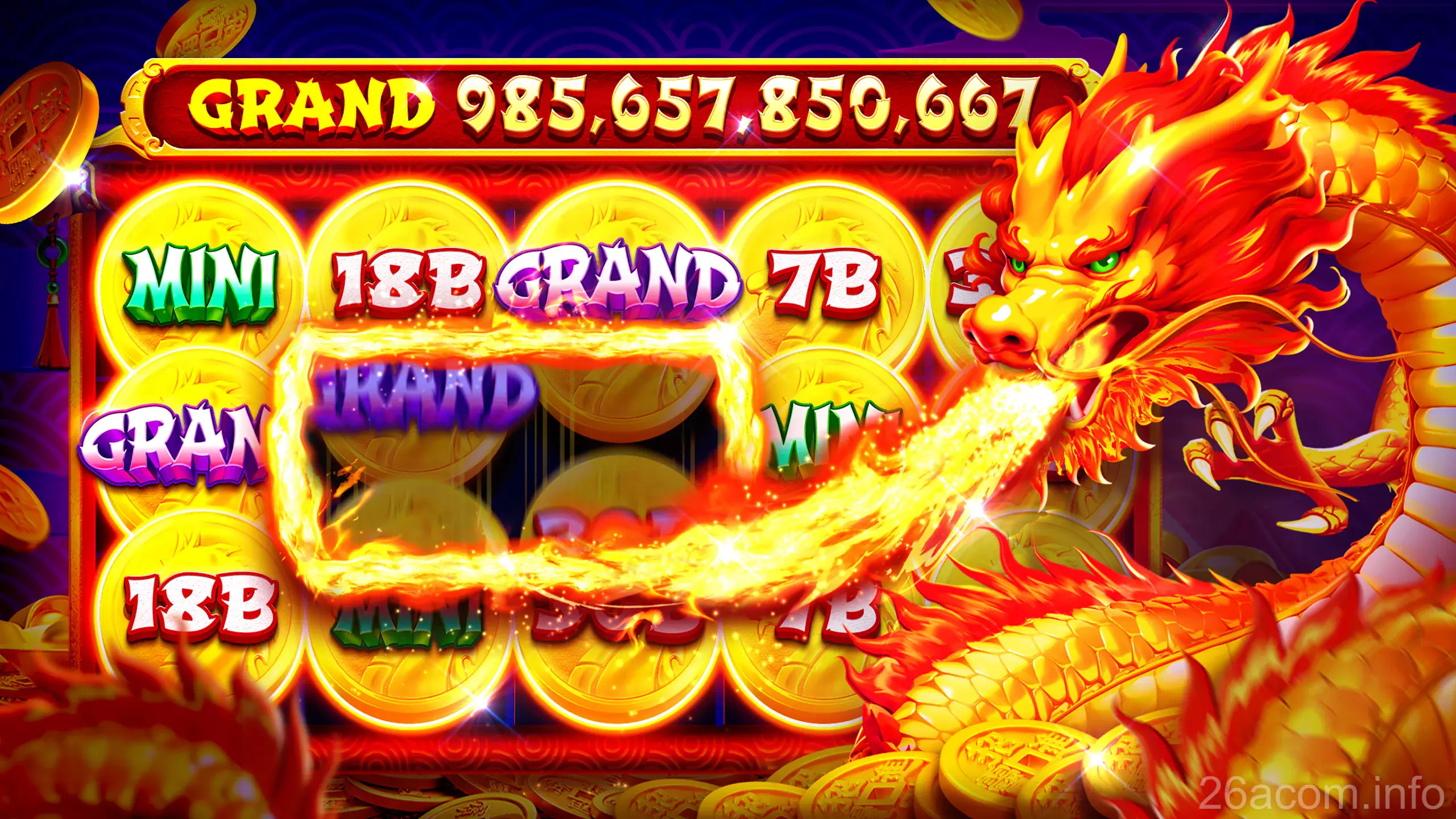 Recursos exclusivos do app 26a